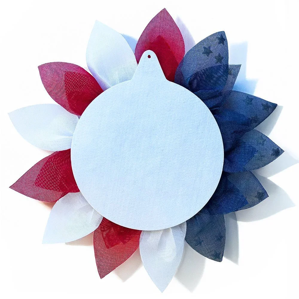 Rustic Burlap Patriotic 22